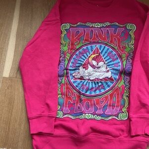 Pink Floyd Kids Sweatshirt - Pink with Colorful Design